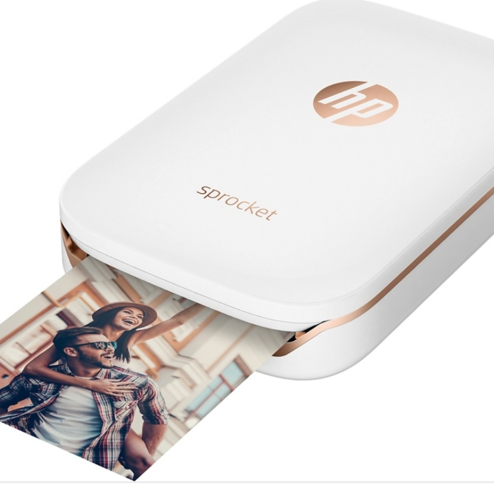 HP SPROCKET PORTABLE PRINTER PLUS CASE
